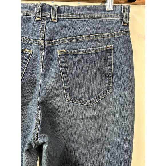 Gloria Vanderbilt Womens Size 12 Dark Wash Short Jeans - Picture 8 of 13